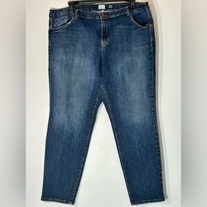 S & Co. Skinny Mid Rise Blue Jeans